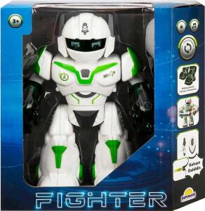 Sunman Sesli ve Işıklı Robot Fighter 22 cm