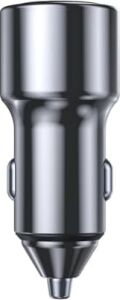 Hobimtek Hepu HP-783 Araç Içi Şarj Cihazı 120W 3.1A Pd 30 Watt Hızlı Şarj Aleti Metal Çakmak Şarj Qualcomm Quick Charge 3.0 2-Port Işıklı