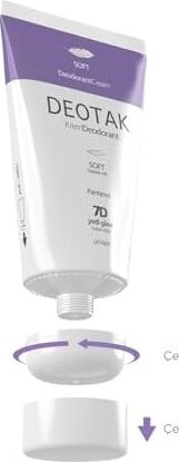 Deotak Soft Hassas Koruma 7 Güne Kadar Etkili Krem Deodorant 35 ml