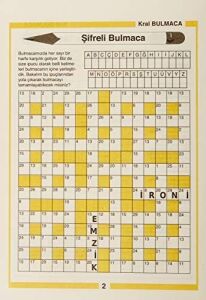 Süper Kral Bulmaca Sayı 4; Tamamı Çözümlü Çengel, Sarmal Sudoku, Petek, Küp Puzzle Bulmacalar