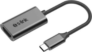 S-Link SW-U512 Metal Type-C To 4K HDMI Adaptör