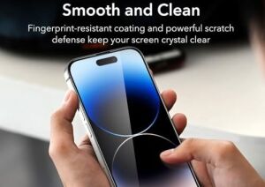iPhone 16 Pro Max Uyumlu Ekranı Tam Kaplayan Full Cam Ekran Koruyucu Kırılmaz Cam Tam Kapatan Screen Protector