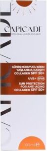 Capicade Güneş Spf 50 ve Krem Collagen 100 ml