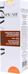 Capicade Güneş Spf 50 ve Krem Collagen 100 ml