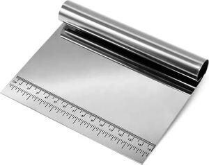 Çelik Spatula,metal Hamur Sıyrıcı,pasta Sıyırma Aparatı,hamur Dilimleyici,pasta ve Pastacılık Için Çelik Şekillendirici ve Hamur Porsiyonlayıcı