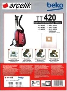 Arçelik Trb 6986 B Toz Torbası 15'li Paket