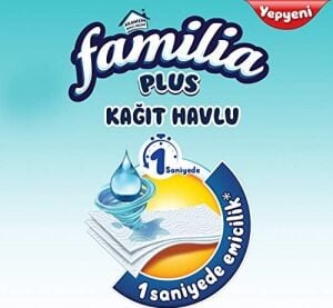 Plus 3 Katlı 12'li Kağıt Havlu (1 x 12 Adet)