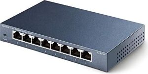 TL-SG108 V3 8 Portlu Gigabit Ağ Anahtarı 8 Port Siyah TL-SG108