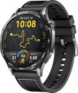 22MM ile Uyumlu Saatler Için Hibrit 46MM Silikon Kordon  Watch (Gt6 Pro/gt6/gt5 Pro/gt5/gt4/watch 4 Pro/gt3/gt3 Pro/gt2/gt2 Pro) (Koyu Yeşil)