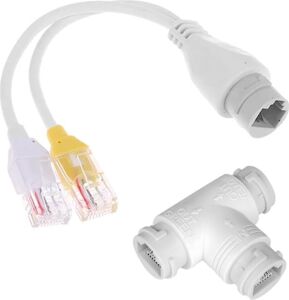 Poe Combiner/mux, Üç Yönlü RJ45 Konnektör Aksesuarları, Üç Yollu RJ45 Konektörü,