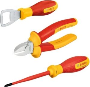 Profesyonel Vde El Aleti Seti 3 Parça (1x Şişe Açacağı; 1x Yıldız Tornavida Ph1 x 100MM; 1x Yan Keski 160MM; 1x L-Boxx Mini)