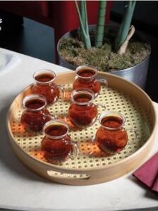 6 Adet Ateşe Dayanıklı Kulplu Cam Çay Bardağı Kupa Seti 200 ml MIT1165