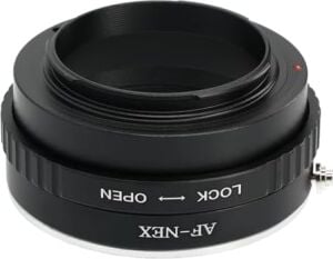 Af-Nex Lens Adaptörü,  E Mount Makinelerde  A Mout ve Minolta ile Uyumlu Lensleri Kullanım Adaptörü