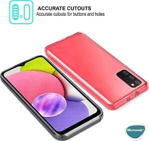 Galaxy A34 Kılıf 6 Tarafı Tam Full Koruma 360 Clear Soft Şeffaf [galaxy A34 ile Uyumlu Kılıf - Şeffaf]