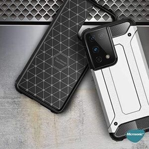 Galaxy S21 Ultra Kılıf Rugged Armor Siyah