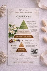 4'lü Gardenya Kokulu Bitkisel Tealıght Mum Seti