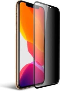 Iphone 11 Ekran Koruyucu Gizli Hayalet Cam 9d Tam Kaplama (Siyah)