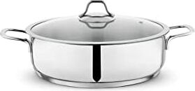 Held Çelik Basık Tencere-28 Cm-2 Prç.-Inox