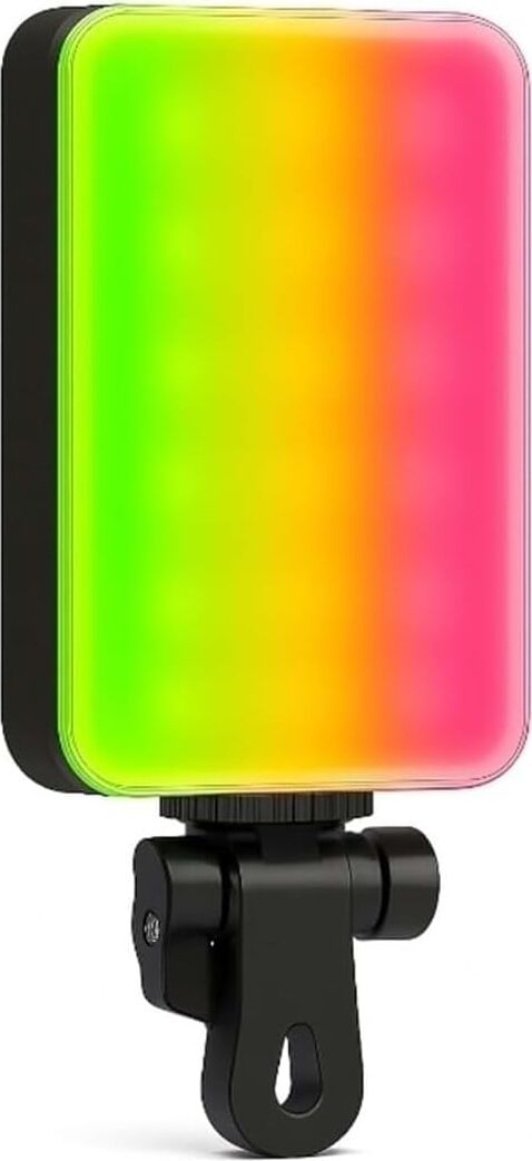 GZ666RGB Clip-Fill Taşınabilir Mini Rgb LED Selfie Işığı