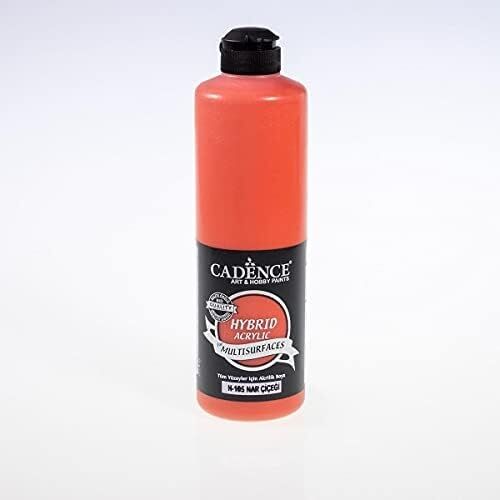 Cadence Hybrid Multisurface Akrilik Boya 500 Ml. H-105 Nar Çiçeği