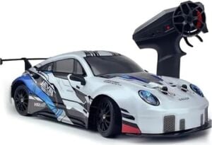 Oyuncak Uzaktan Kumandalı Rc Drift Arabası, Şarjlı, Işıklı, Full Fonksiyon,drift Atabilen Araba 4 Adet Kuka 4 Adet Drift Tekeri 2.4 Ghz Kumanda Drift Arabası Model (Mavi)