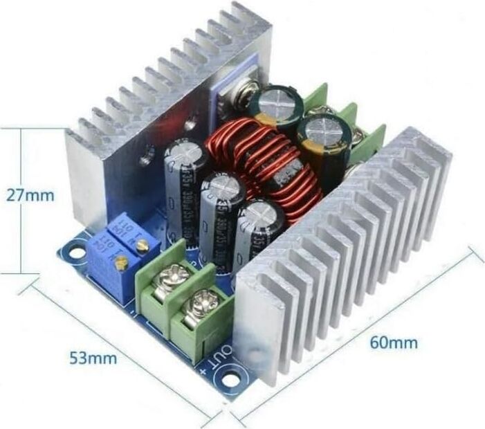 Dc-Dc 300W 20A Ayarlanabilir Voltaj Düşürücü Modül