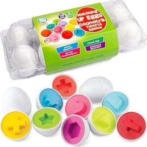 Circle Toys 10’lu Geometrik Yumurta