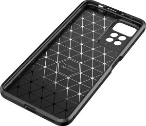 Xiaomi Redmi Note 12 Pro 4g ile Uyumlu Silikon Kılıf Tpu Negro Silikon Ultra Slim Fit Kılıf Xiaomi Redmi Note 12 Pro 4g Ile Uyumlu Karbon Delux Kılıf