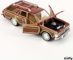 1979 Chrysleer Lebaron Town & Country Die Cast Model Klasik Araba 1:24 Ölçek Koleksiyon Kutulu Metal