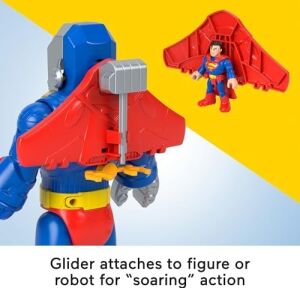 Imaginext Dc Super ™ Superman™ Insider ve Exo Kostümü Imaginext Dc Super  Superman Insider ve Exo Kostümü, Işıklı ve Sesli Robot, 6 Parça JCT47