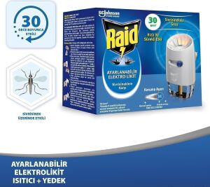 Raid Ayarlanabilir Elektrolikit 30 Gece 21 ml 74844