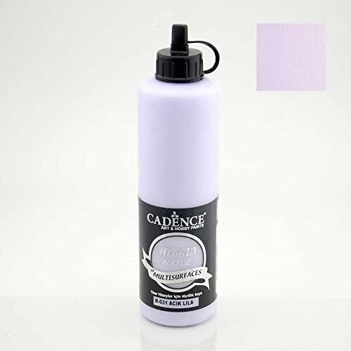 Cadence Hybrid Multisurface Akrilik Boya 500 Ml. H-031 Açık Lila