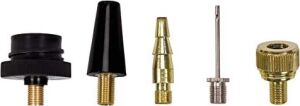 Orijinal  8 Parça Kompresör Aksesuar Seti (Metal Top Iğnesi ve Bisiklet Lastikleri Için Supap Adaptörü Dahil) - 4139695