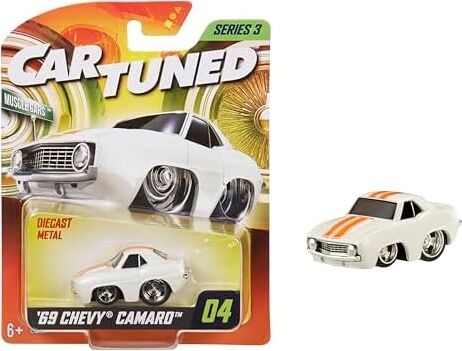 Entertaintment Cartuned S3 1969 Chevy Camaro - Beyaz Muscle Araba