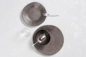 Ironstone 3 Parça Tek Kişilik Yemek Takımı