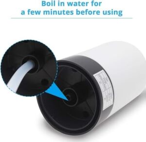2,5 Litre Su Sebili, Dağıtıcı De Agua Para Botellon, Evrensel Su Şişesi Pompası, Şalterli ve Usb, Kamp, Mutfak, Atölye, Garaj Için (Beyaz)