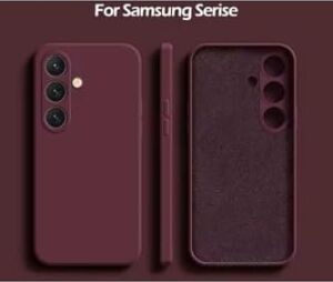 -  Galaxy A17 ile Uyumlu 5g Kılıf Lansman Kamera Korumalı Içi Süet Kadife Yumuşak Renkli Silikon Mat Hisli