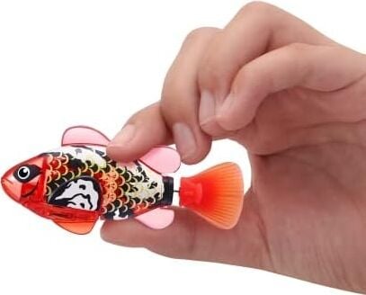 Robo Alive Robo Fish Robotik Yüzme Balığı (Mavi + Kırmızı) Zuru Water Activated, Renk Değiştirir, Pillerle Birlikte Gelir, Amazon'a Özel (2'li Paket) Seri 3