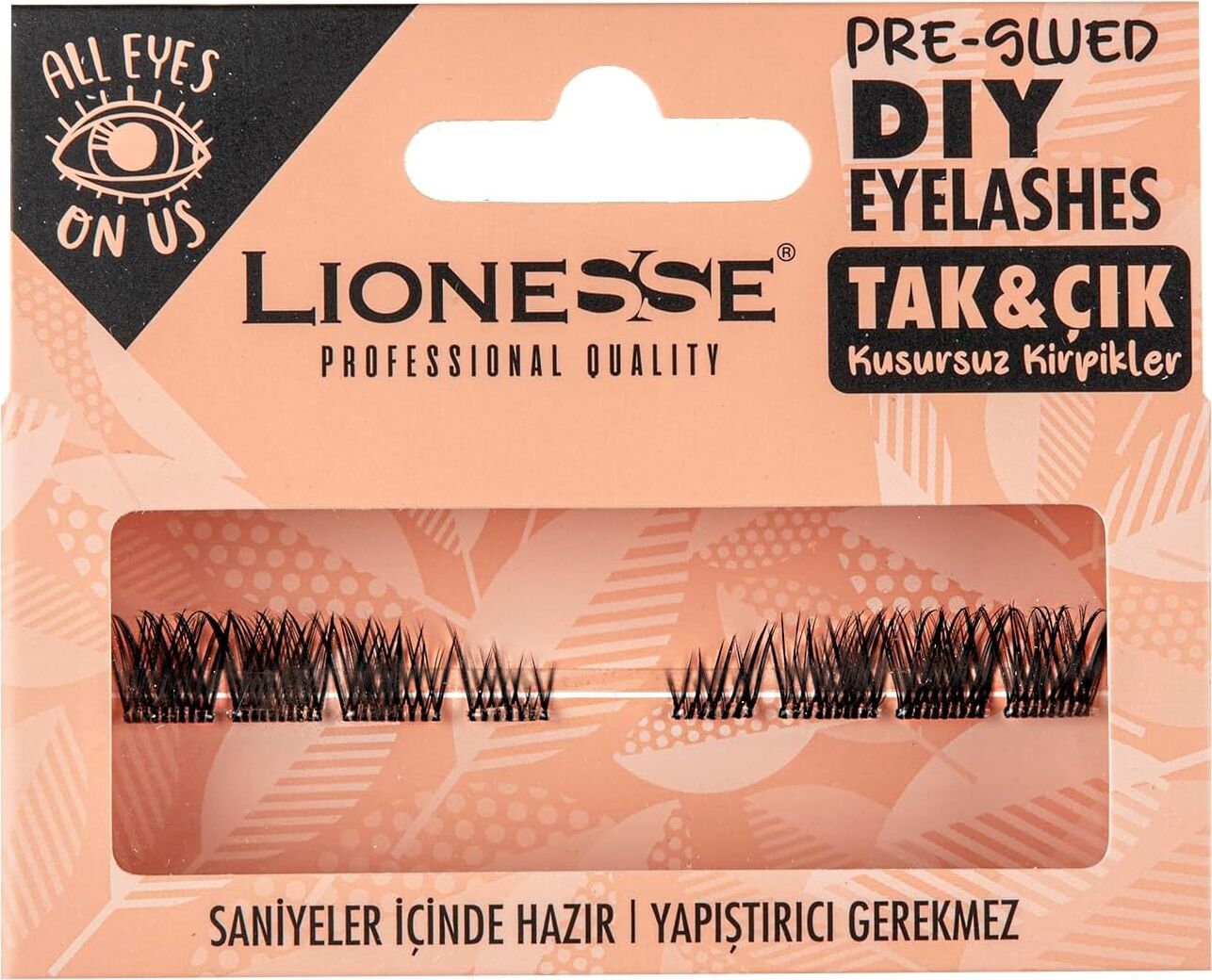 Kendinden Yapışkanlı Tak & Çık Tekli Takma Kirpik NE-801