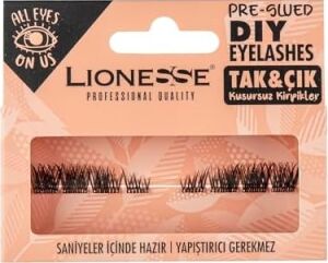 Kendinden Yapışkanlı Tak & Çık Tekli Takma Kirpik NE-801
