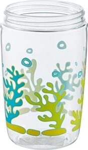 Yüzen Köpek Balığı Pipetli Tritan Bardak 470 Ml, Mavi