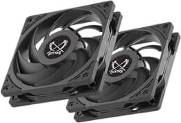 Scythe Mugen 6 Dual Fan Black Edition Cpu Hava Soğutucu, Intel LGA1700, LGA1151, Amd Am5, Am4 Desteği, 120MM, Tek Kule, Alüminyum Üst Kapak (Mugen 6 Dual Fan Black Edition)