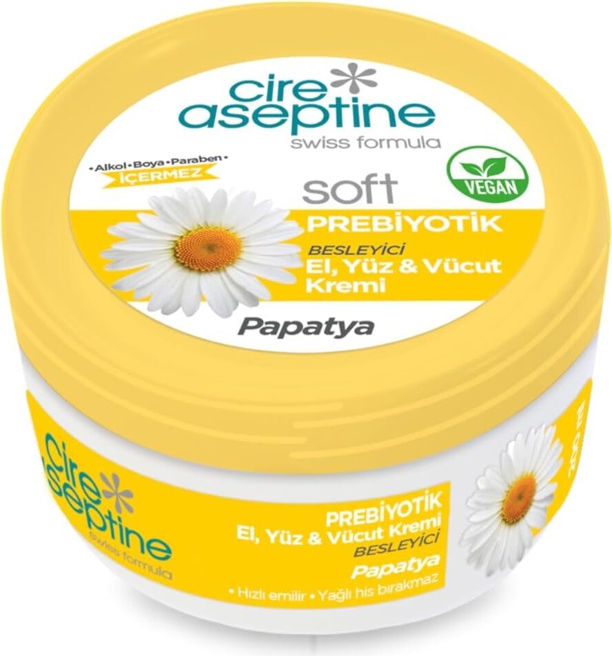 Soft Prebiyotik Papatya El, Yüz ve Vücut Kremi 200 ml