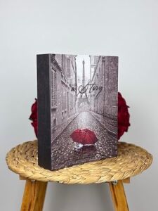Fotoğraf Albümü 10X15CM 200 Fotoğraf Kapasiteli Renkli Şemsiye Desenli Anı Albümü