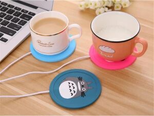 USB Silikon Bardak Altı Isıtıcı
