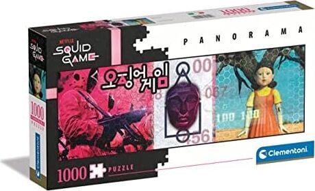 - 1000 Parça Squid Game Yetişkin Puzzle - Panorama - 39694