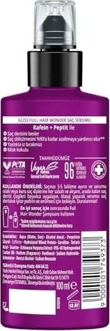 Full Hair Wonder Saç Dökülme Karşıtı Saç Serumu 100 ml