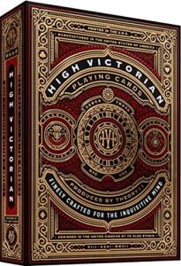 Theory 11 Victorian Koleksiyoner Red Kırmızı Iskambil Oyun Kağıdı Kartları