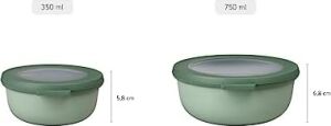 Multi Bowl Cirqula Round Yuvarlak Yemek Kabı 350 ml - Blush