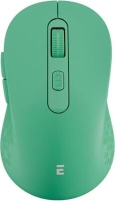 SM-BT08 USB 2in1 Bluetooth ve 2.4ghz Uzun Menzilli Kablosuz Mouse (Yeşil)